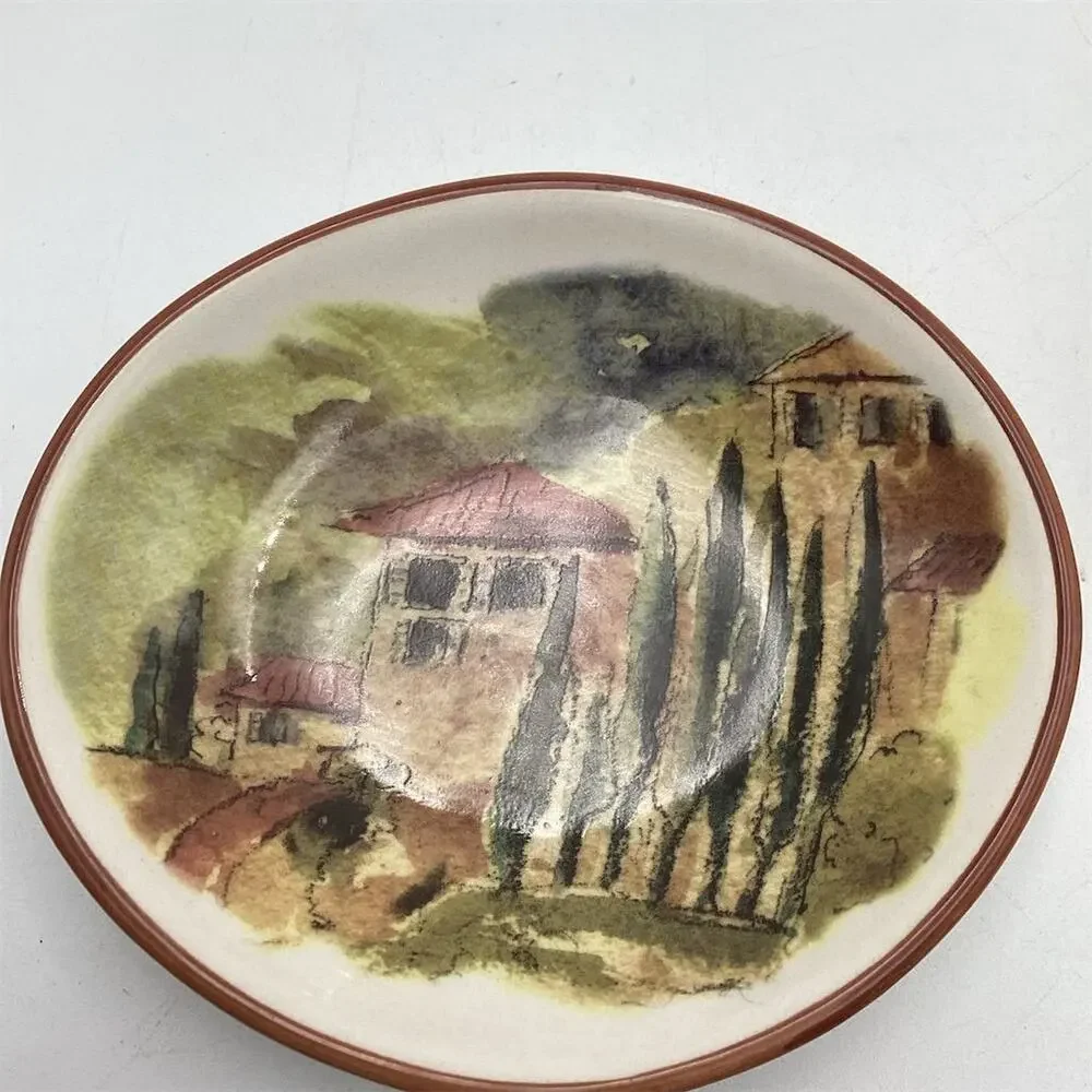 Williams‎ Sonoma Tuscan Landscape Dipping Bowls Set of 3 Multicolor